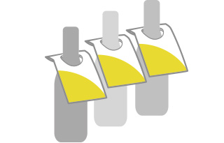 直接取り付けるので商品の陳列レイアウトを変えずにアピールできます