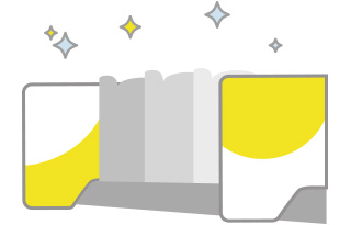 多様な商品が並ぶ棚の中でしっかりと仕切ることで自社ブランドのアピール！